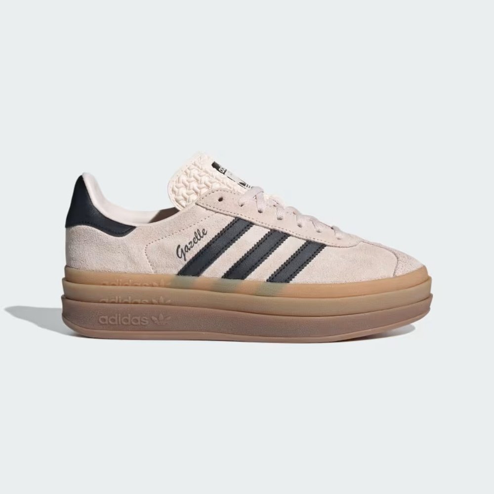 NWT adidas Gazelle Bold Wonder Quartz / Core Black / Core Black